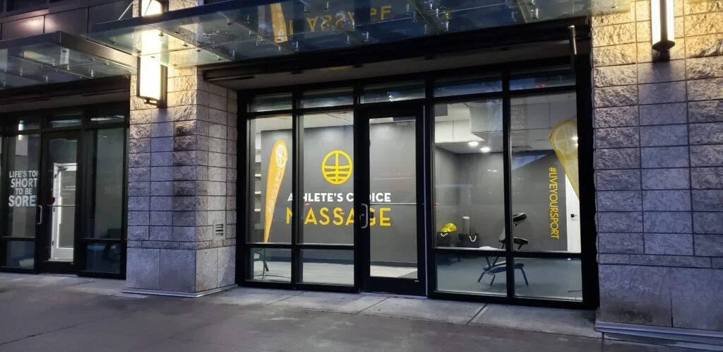 Athlete's Choice Massage Downtown Edmonton clinic